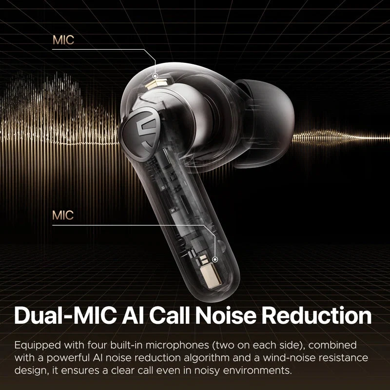 Soundpeats T3 Pro ANC Bluetooth Earbuds