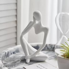 Thinking abstract sculpture set of 3