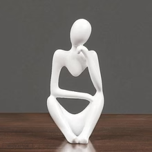 Thinking abstract sculpture set of 3